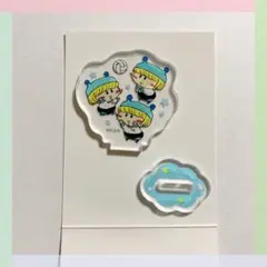 ミルモでポン！ セリア アクリルスタンド ミルモ＆ミルモ＆ミルモ バレー