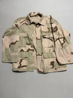 美品U.S. AIR FORCE ミリタリージャケット カモフラージュ