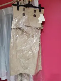 新品値札つき　トランデアンソンドゥモード ペプラムフリル スカート