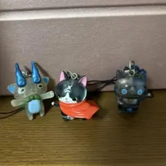 妖怪ウォッチ　クリアマスコット　キーホルダーコマさん