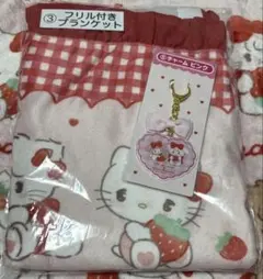 サンリオ xLil ala mode 当たりくじブランケット チャームピンク