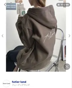 ロゴパーカー パーカー