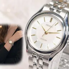 SEIKO EXCELINE 4J41-0030 白蝶貝調 稼働 125のサムネイル