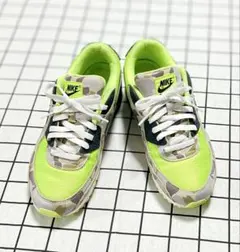 NIKE AIR MAX 90 カモフラ柄 ネオンイエロー