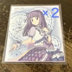 子*熊様 アイカツ×プリパラ サイン色紙コレクション 氷上スミレ