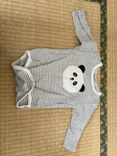 アカチャンホンポ　パンダ柄ロンパース 80
