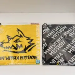 一番くじ　マンウィズアミッション　J賞 MWAM ハンドタオル　2種