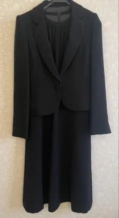 ブラックフォーマル　ワンピーススーツ　9号