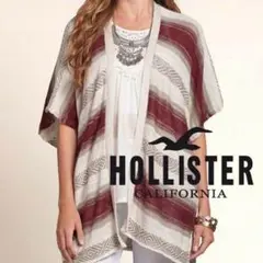 新品ホリスター★Pattenポンチョ100%正規品M/L