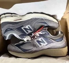 New Balance M2002REL 23.0cm グレー/ネイビー