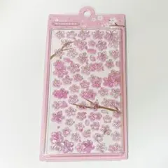 【数量限定】 シーズンセール 3D 立体シール さくら② 海外製品