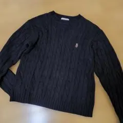 FREAK'S STORE ケーブル編み ニット　黒　Ｍ　シンプル可愛い❤✨️