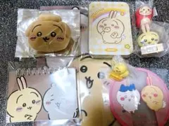 ちいかわ おかおぬいぐるみバッジ 東京 限定ノベルティ うさぎ 8点