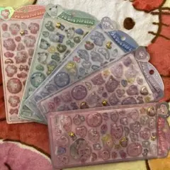 【正規品】うるちゅるポップシール 5枚セット サンリオ ベビー キティ クロミ