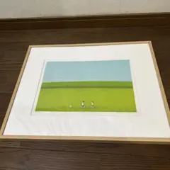 真作 府川誠「紙ヒコーキ ハイキング」EA版画 額装 真作 府川誠「紙ヒコーキ ハイキング」EA版画 額装 - メルカリ