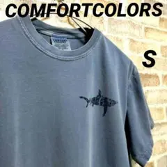US直輸入 comfortcolors tシャツ バックプリント SHARK