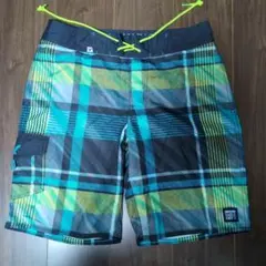 AMERICAN EAGLE チェック柄水着 M