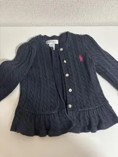 Ralph Lauren ケーブルニット カーディガン　18m