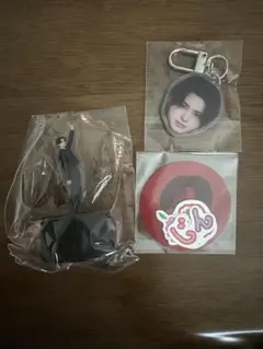 松田迅 顔アクキー キャップアクスタ シールセット