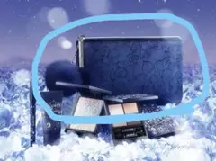 DECORTE ネイビー花柄ポーチセット