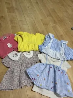 女の子　夏服　90サイズ　まとめ売り　5点セット