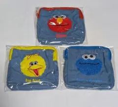 セサミストリート モコモコポーチ 2 セット