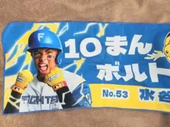 北海道日本ハムファイターズ ポケモンコラボタオル 水谷瞬 - メルカリ