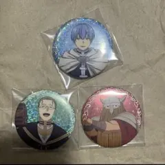 葬送のフリーレン グリッター缶バッジ ヒンメル アイゼン　ハイター