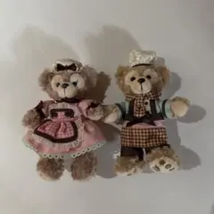 ダッフィー シェリーメイ ぬいぐるみバッジ バレンタイン 2013