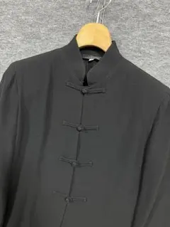 綺麗 レキップ ヨシエイナバ チャイナカラー 薄手サマージャケット 黒 サイズ7のサムネイル