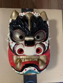 双藝社 　吉備のおもて 　備中神楽面 　猿田彦命　清巳作 双藝社 吉備のおもて 備中神楽面 猿田彦命 清巳作