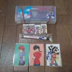 らんま1/2　バインダー、ペンケース、２点セット　文房具当時物平成レトロ希少レア らんま1/2 バインダー、ペンケース、2点セット 文房具当時物