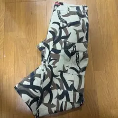 19AW supreme trival camo cargo pant 34