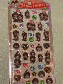 うるちゅるポップモンチッチプチドロシール　シールシート かわいいデザイン