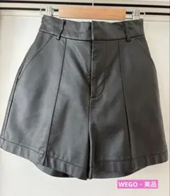 WEGO 黒 ショートパンツ Fサイズ