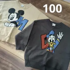 ミッキー　ドナルド　キッズ　セーター