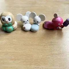 ポケモン　おうちで！りらくっしょんマスコット5ガチャガチャ　3匹セット