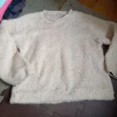 ベージュ フリース トレーナー サイズ140