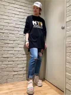 GET DRESSED UP オーバーサイズTシャツ ヒステリックグラマー