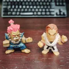 ストリートファイター　ZERO　豪鬼　ダン　AKUMA　当時物　フィギュア