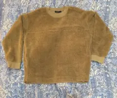 RAGEBLUE カーキ フリース トレーナー Lサイズ