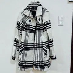 コート レディース M iZ イズ 白 黒 おしゃれ