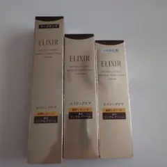 ELIXIR レチノパワーリンクルクリーム ラージ＋普通＋リフィル 3点セット