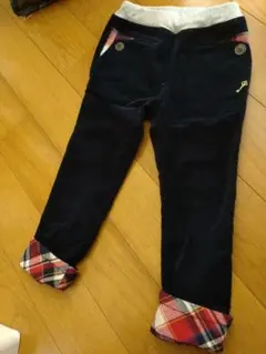 ラキエーベ★チェック柄パンツ【100】