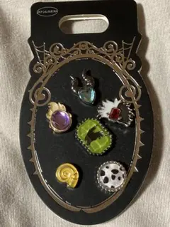 ディズニーストア ハロウィン ヴィランズ ピアスセット