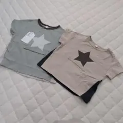 リンクコーデ　apres les cours Tシャツ 星　 90 100のサムネイル