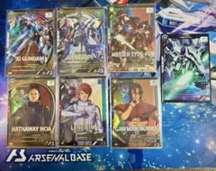 ガンダムアーセナルベース　閃光のハサウェイ　セット　クスィ　ペネ　レーン　オマケ