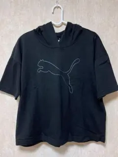 PUMA プーマ 半袖フーディー Tシャツ Mサイズ ブラックのサムネイル