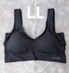 未使用品◆ジニエ◆ クールリッチブラ　ブラック　LL