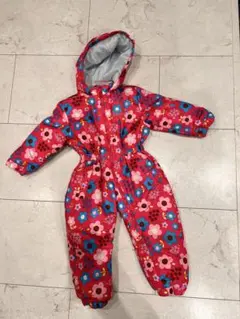 Binzart 子ども用スキーウェア 95サイズ ピンク花柄